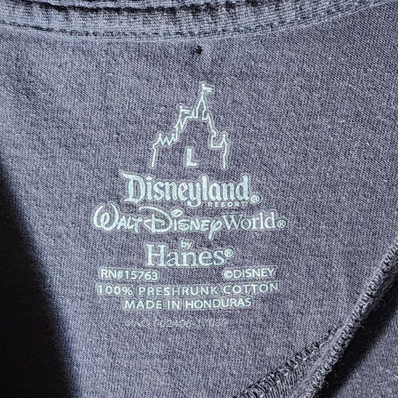 Disney Mickey Mouse 28 Womens Gray Short Sleeve Tee Shirt SZ L\ - Picture 5 of 5